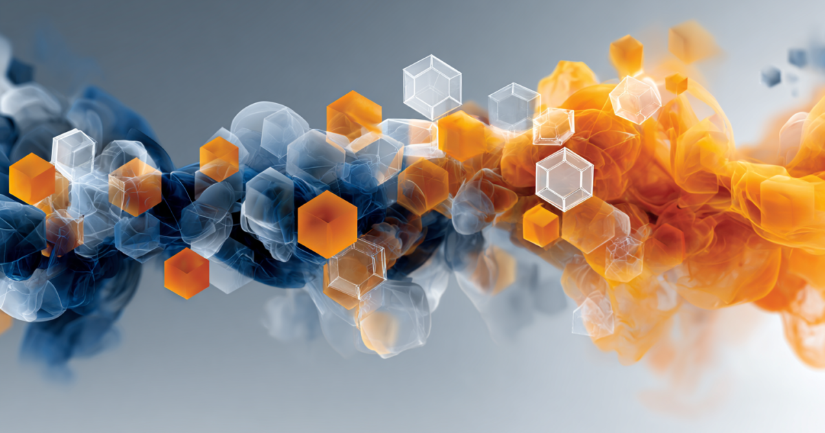 Abstracte weergave van transformatie in het zorgsysteem