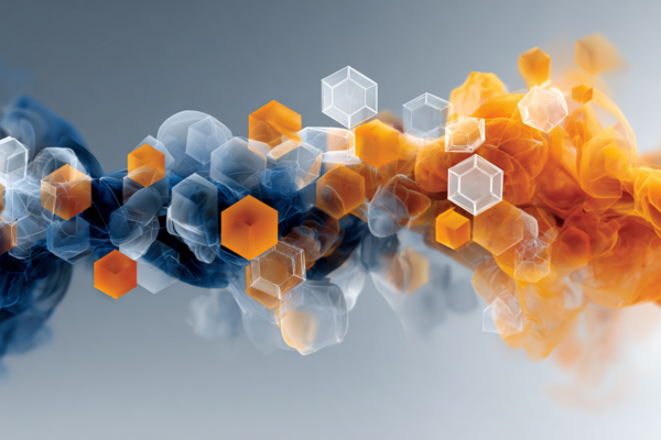 Abstracte weergave van transformatie in het zorgsysteem