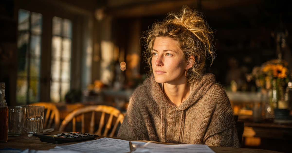 Nederlandse belastingbetalers bekijken belastingdocumenten aan keukentafel