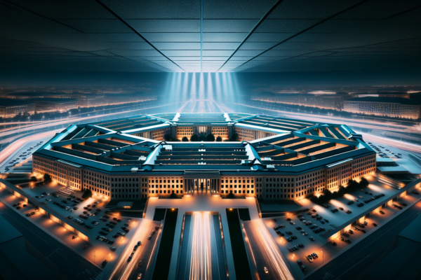 Het Pentagon gebouw, symbool van de Amerikaanse defensieorganisatie die een historische transformatie ondergaat